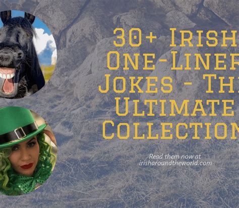 One Liner Funny Irish Jokes Archives Irish Around The World