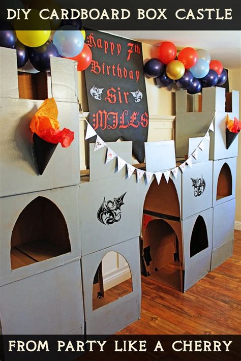 DIY Medieval Party Decorations - Party Like a Cherry