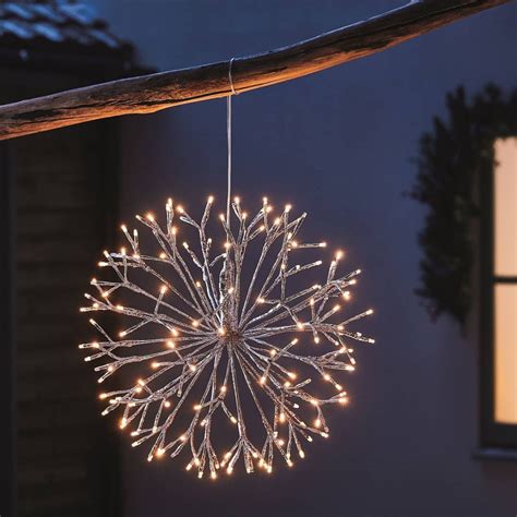 Outdoor Christmas Lights | Christmas Homebase Silver North Star Led ...