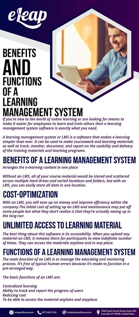 Benefits And Function Of Lms Eleap Benefits And Functions Flickr