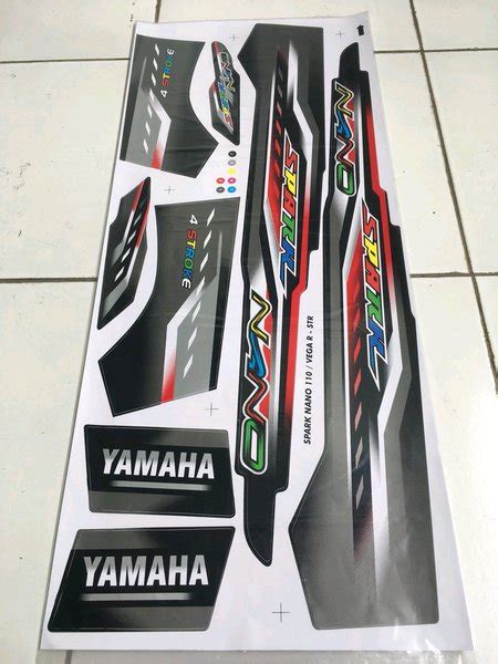 Jual Striping Sticker Lis Variasi Motor Yamaha Vega R New 4 Di Lapak