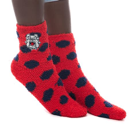 Fuzzy Winter Socks Bulldog Locker