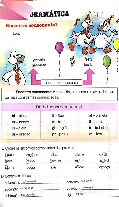 40 Atividades Encontros Consonantais Para Imprimir Online Cursos