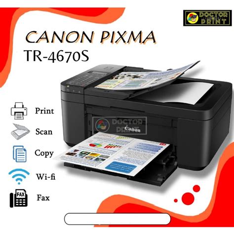 Jual Printer Canon PIXMA TR 4670s Printer Multifungsi All In One