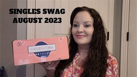 Singles Swag Unboxing August 2023 YouTube