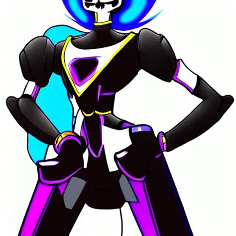 Mettaton Neo Undertale 8k Resolution Fanart Stable Diffusion