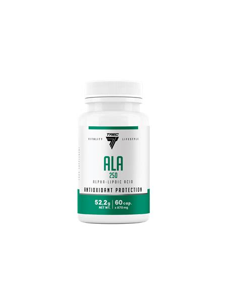 ALA Acido Alfa Lipoico 250 Trec Nutrition 60 Caps