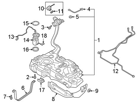 2019 Volkswagen Jetta Fuel Pump And Strainer Set Unit Electric In Tank Assy W O Gli Jetta