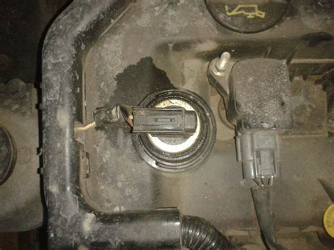 Сальник датчика распределения фаз — Mazda 6 (2G) GH, 2 л, 2008 года ...