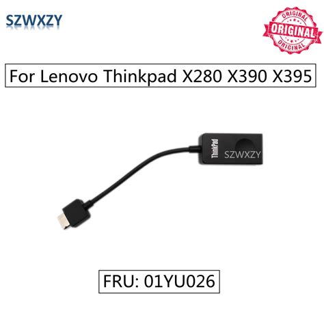 Original For Lenovo Thinkpad X280 X390 X395 X13 L13 Yoga T490s T14s Gen 2 Rj45 Ethernet