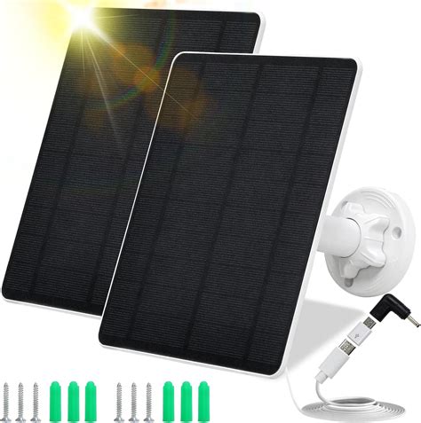 Solar Panel For Security Camera5w Usb Solar Panel For Dc 5v Security Camera With