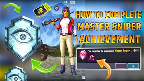 HOW TO COMPLETE MASTER SNIPER ACHIEVEMENT PUBG MOBILE BGMI NEW