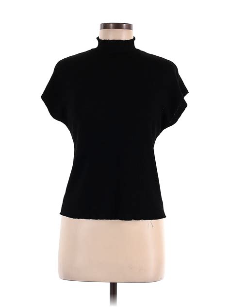 Zara Black Short Sleeve Top Size M 61 Off Thredup