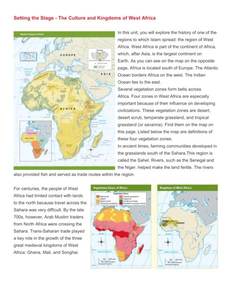 Africa Hardiness Zone Map