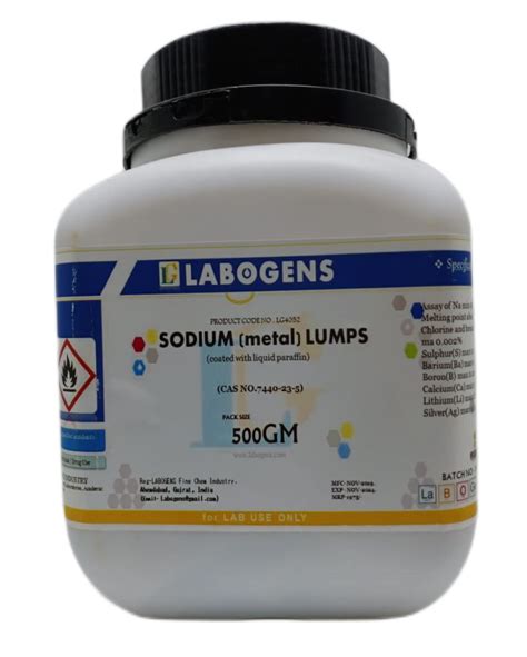 Buy LABOGENS SODIUM Metal LUMPS With Liquid Paraffin 500GM Online