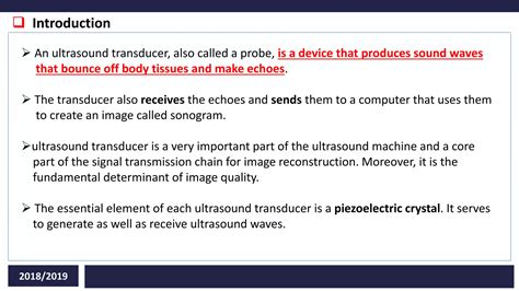 Types Of Transducers In Ultrasound Diagnostic Ppt