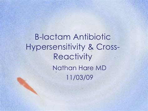 Beta Lactam Allergy Cross Reactivity Chart Fstormx