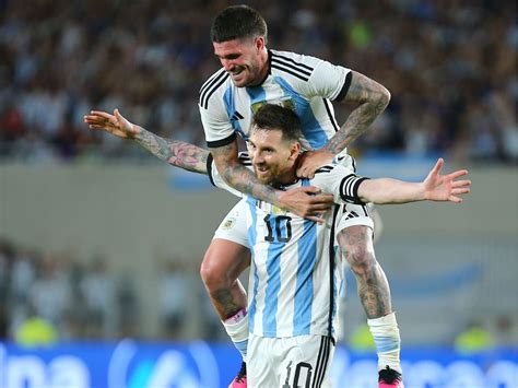 Confirmaron Los Dos Rivales Que Enfrentará La Selección Argentina En Los Amistosos De Marzo La 100