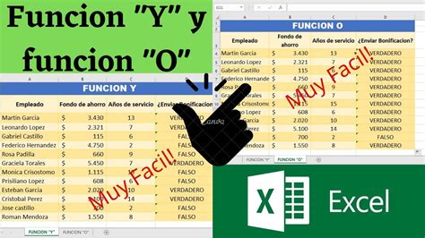 Funciones Logicas Y O En Excel Facil De Entender 2020 Youtube