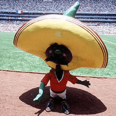 Le Footichiste Pique Mascotte De La Coupe Du Monde 1986