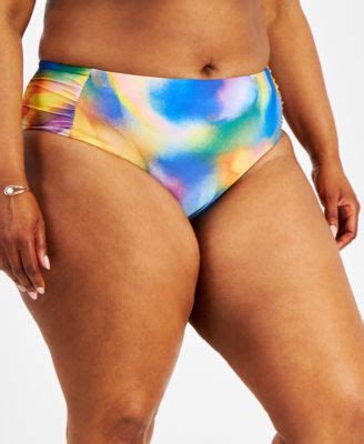 Becca Etc Plus Size Paper Mache Hipster Bikini Bottoms Macy S