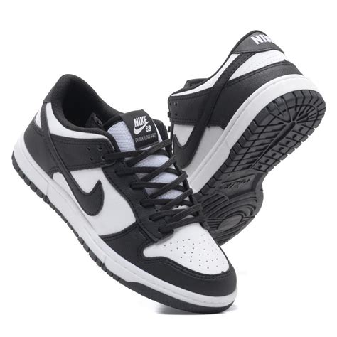 Combo Tênis Sb Dunk Low Preto Branco Gelo 34 AO 39 Canguru Shoes