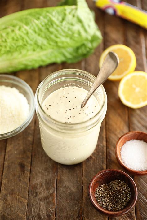 Easy Creamy Caesar Dressing Southern Bite