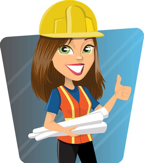 Vector Gratis Mujer Ingeniero Trabajo Imagen Gratis En Pixabay