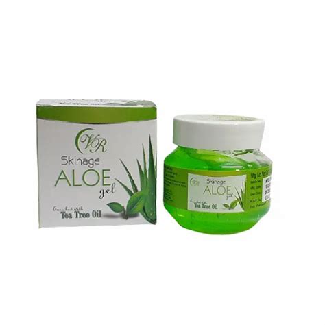 Skinage T Green Herbal Aloe Vera Gel Type Of Packaging Jar Packing