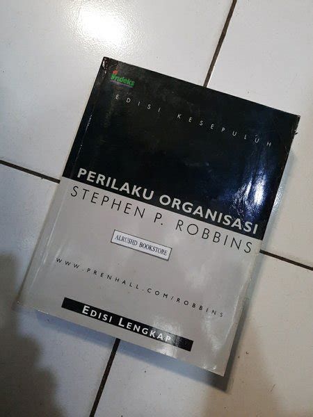 Jual Buku Original Perilaku Organisasi Edisi 10 Edisi Lengkap Stephen P Robbins Di Lapak