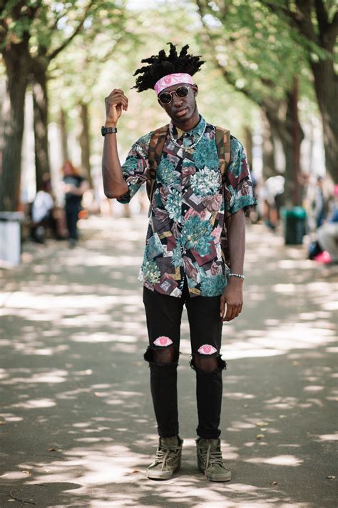 The Fellas Really Brought It At Afropunk Essence Afro Punk Fashion Hippie Outfits Afro