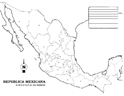 The Best Mapa De La Republica Mexicana Con Division Politica Con