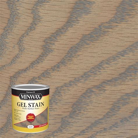 Minwax Gel Stain Oil-based Slate Semi-transparent Interior Stain (1 ...