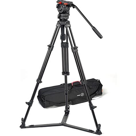 Sachtler Fsb 4 2 Gs Al 0371a Tripod System With Fsb 4 Fluid Head