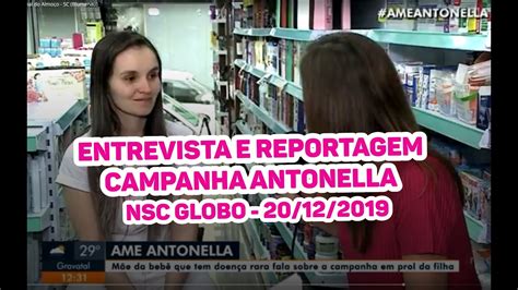 Entrevista E Reportagem Campanha Antonella Jornal Do Almo O Nsc