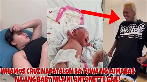 WHAMOS CRUZ NAPATALON SA TUWA NG MAKITA NA ANG KANILANG BABY