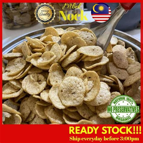 Ready Stock Keropok Ikan Segera Ori Terengganu Ganu Keropok