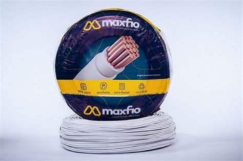 CABO ELETRICO FLEX 2 5MM BRANCO MAXFIO 450 750V NBR247 100M