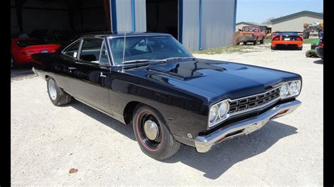 1968 Plymouth Road Runner 426 Hemi In Black Paint My Car Story With