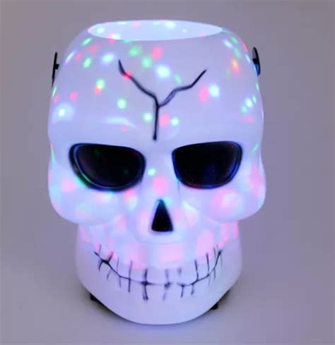 Dulcero Calavera Para Pedir Calaverita Halloween Con Luces