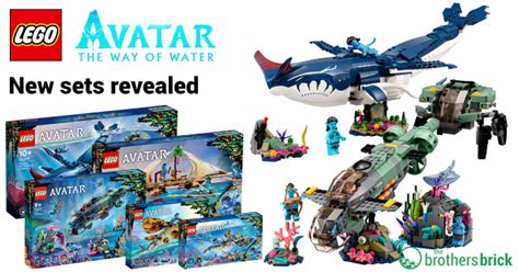 A Quintet Of New Avatar Sets From The Way Of Water Revealed On