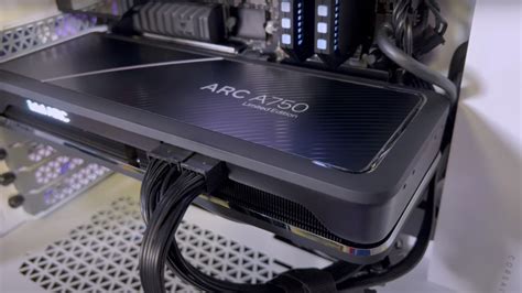 Intel Shows Off Arc A750 Limited Edition GPU Performance