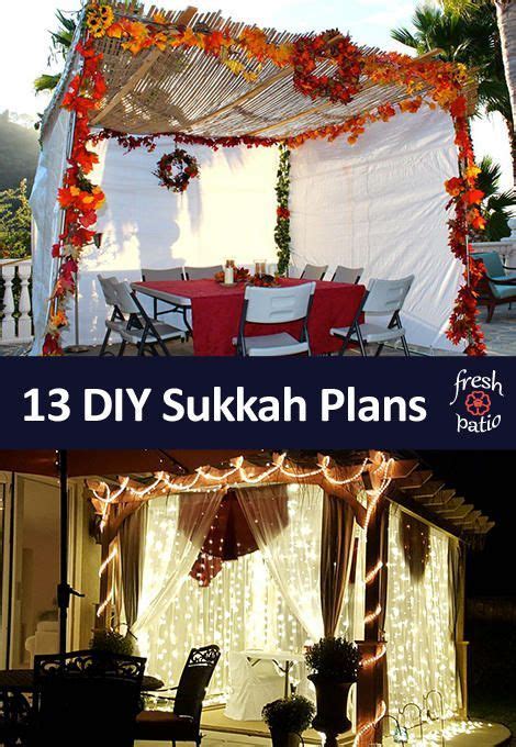 13 Diy Sukkah Plans For Sukkot Sukkot Sukkot Decorations Feast Of