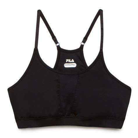 Energy Racerback Sports Bra Womens Undergarments Fila Womens Sports Bras Sports Bra