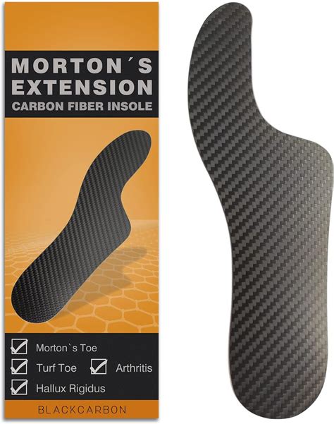 Mortons Extension Orthoticcarbon Fiber Insolerigid Foot Support