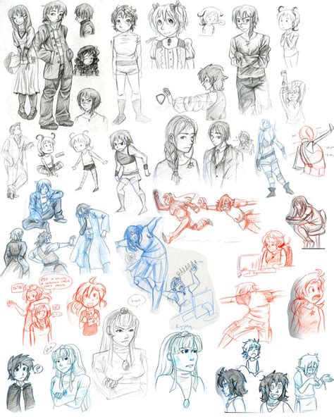 Sketchdump 9 Part 1 By Chibidoodles On Deviantart