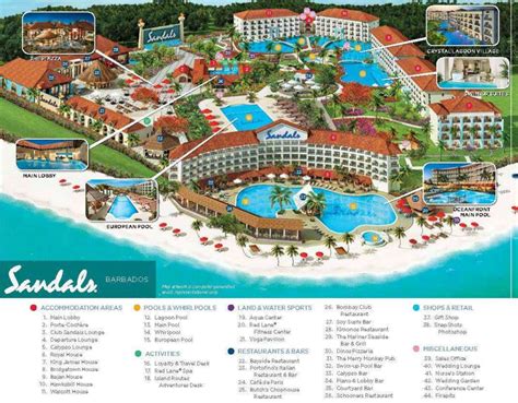 sandals barbados resort map resort tipstrickshints reliant destinations