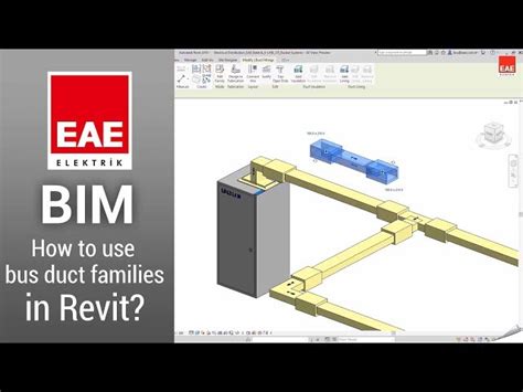 فیلم آموزشی چگونه از خانواده های Busduct در Revit استفاده کنیم؟ Eae Elektrik فیلم های آموزش