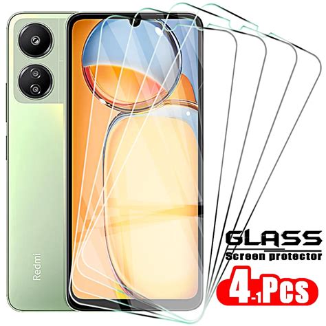 Tempered Glass For Xiaomi Redmi 13c Screen Protectors Protective Glass On Redmi 13 C 5g 6