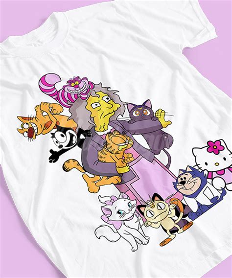 Camiseta Unisex Los Simpson La Loca De Los Gatos Remake Anime Y Cartoon